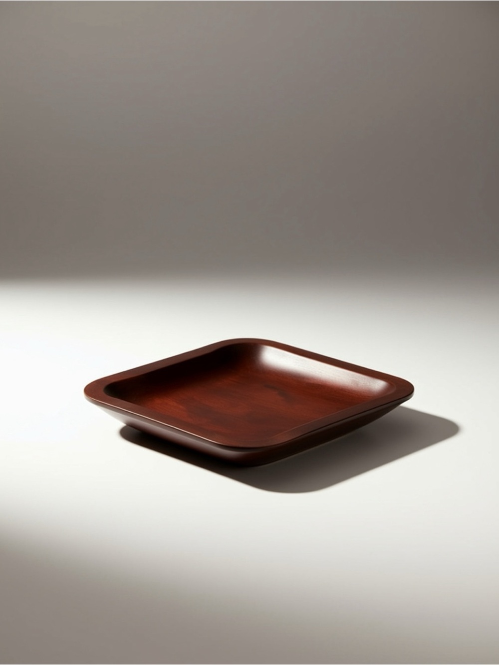 Wooden Square Candle Holder - Home Accents